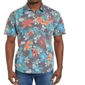 O'neill Men's Blissful Floral Print Shirt size XL